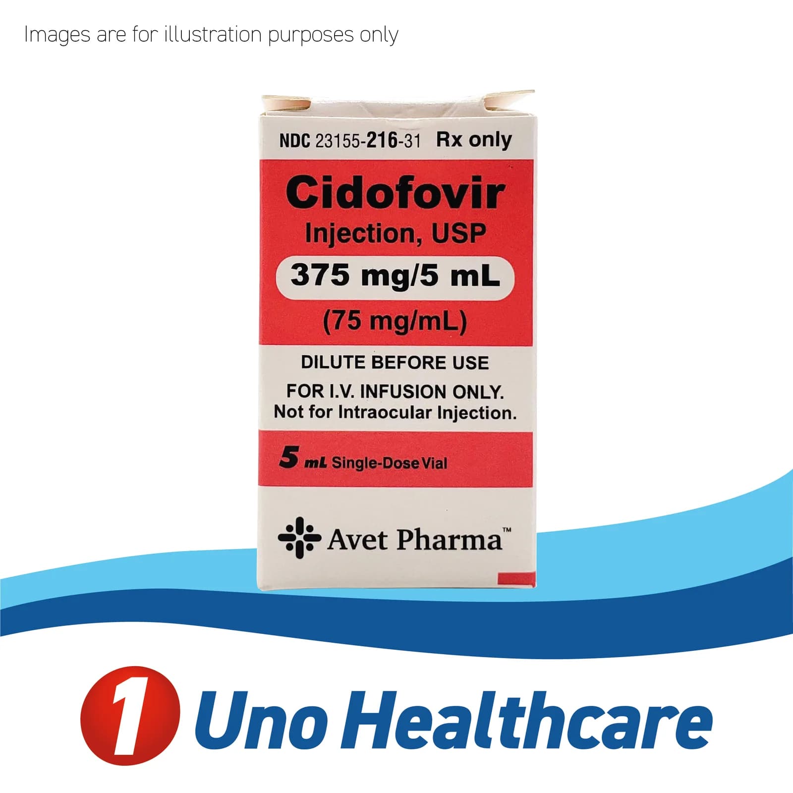 Cidofovir 375mg/5mL – Antiviral for CMV Retinitis and Other Severe Viral Infections