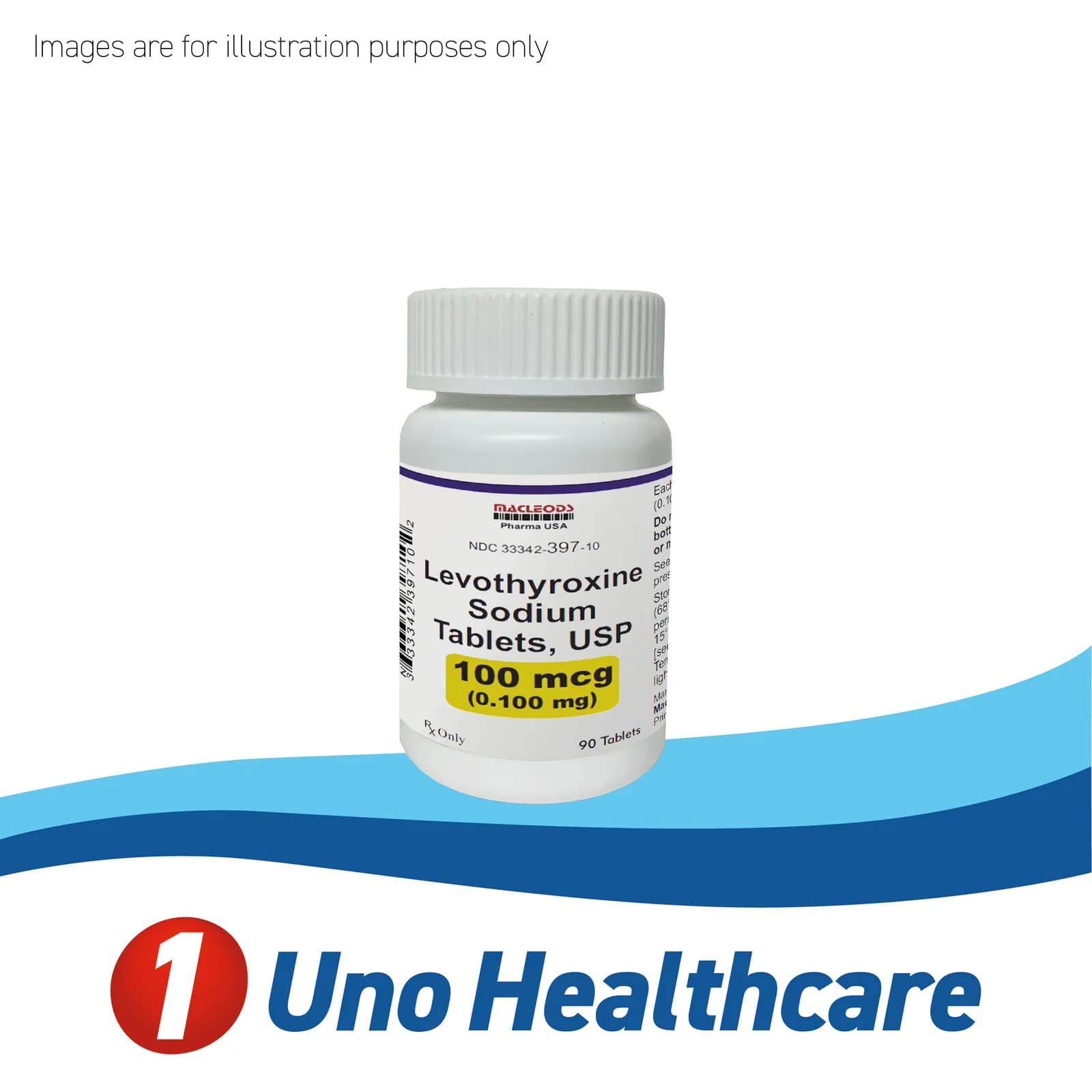 Levothyroxine Sodium 100mcg – Treatment for Hypothyroidism