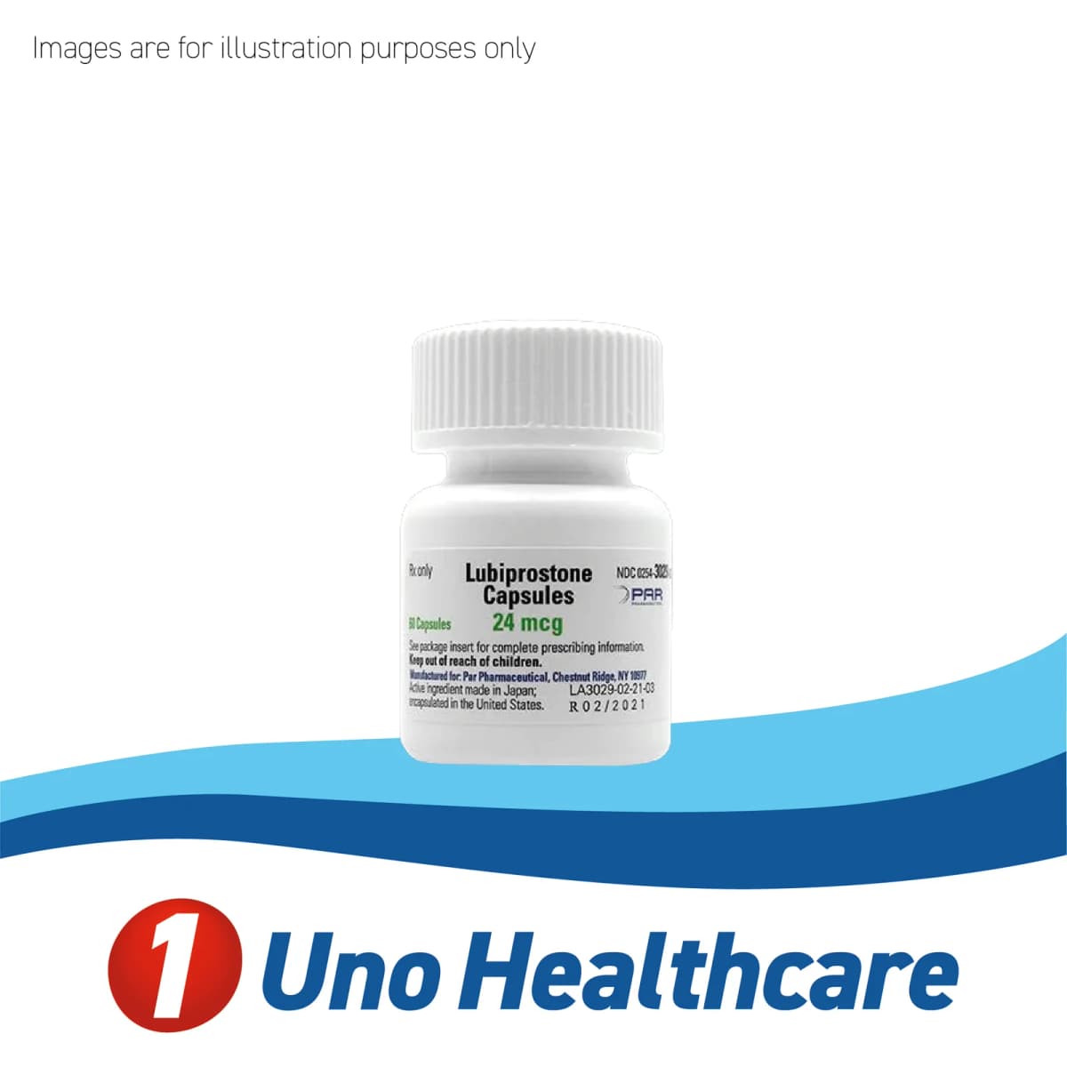 Lubiprostone 24mcg – 60 Capsules – Treatment for Chronic Constipation