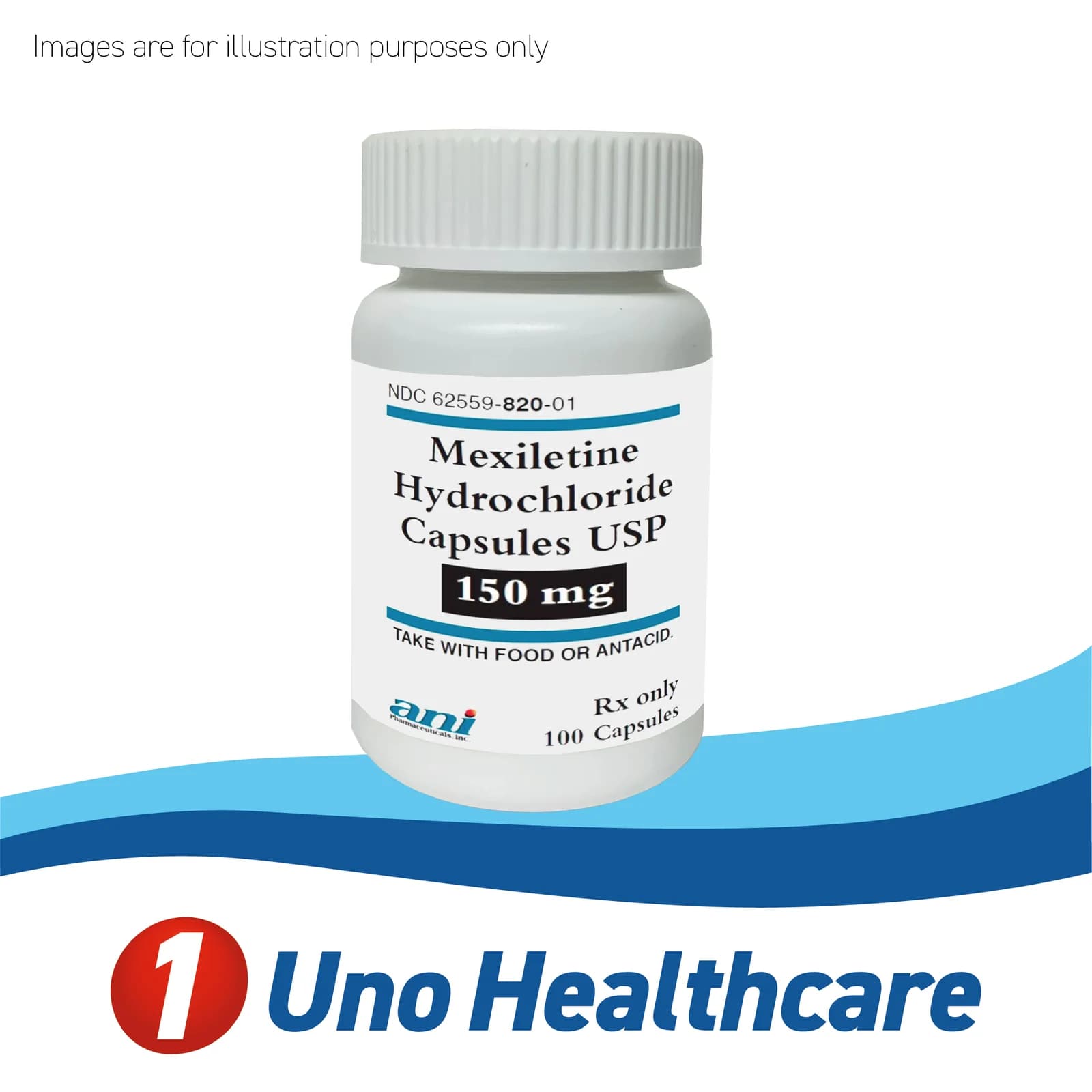Mexiletine 150mg Capsules – Class IB Anti-arrhythmic