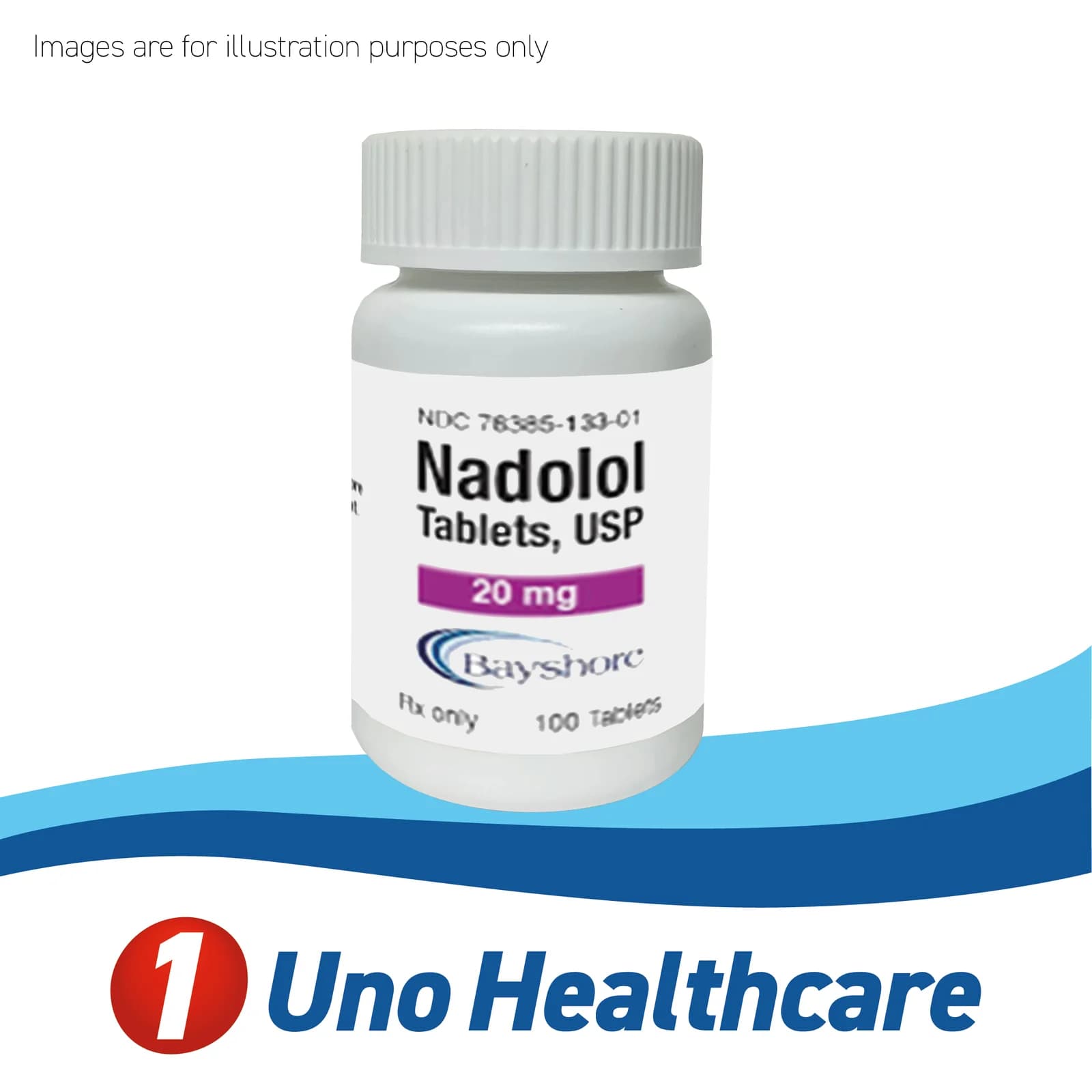Nadolol 20mg – Oral Beta Blocker for Hypertension and Angina