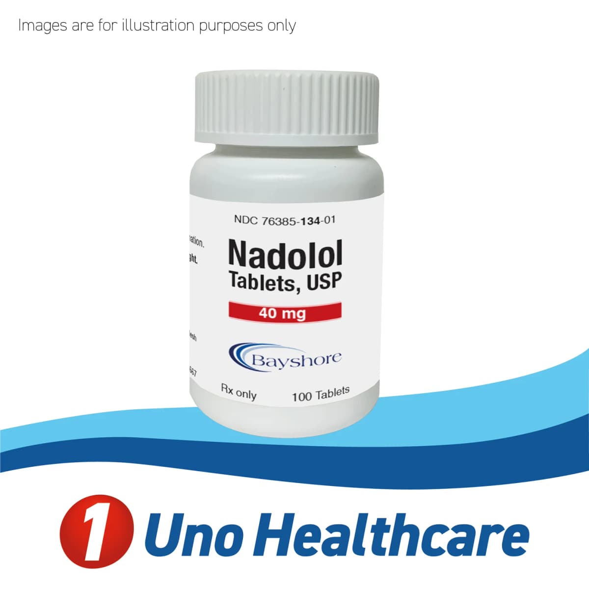 Nadolol 40mg – Treatment for High Blood Pressure and Chest Pain (Angina)