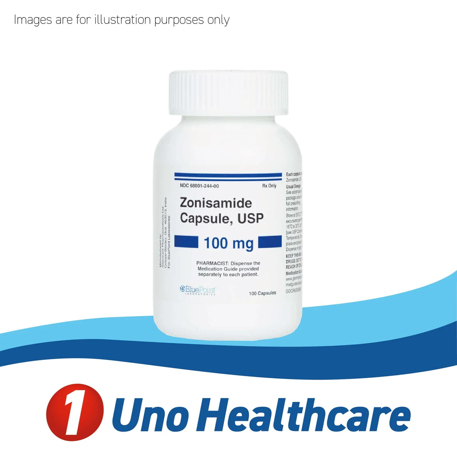 Zonisamide (Zonisamide) Zonisamide 100mg – anticonvulsant