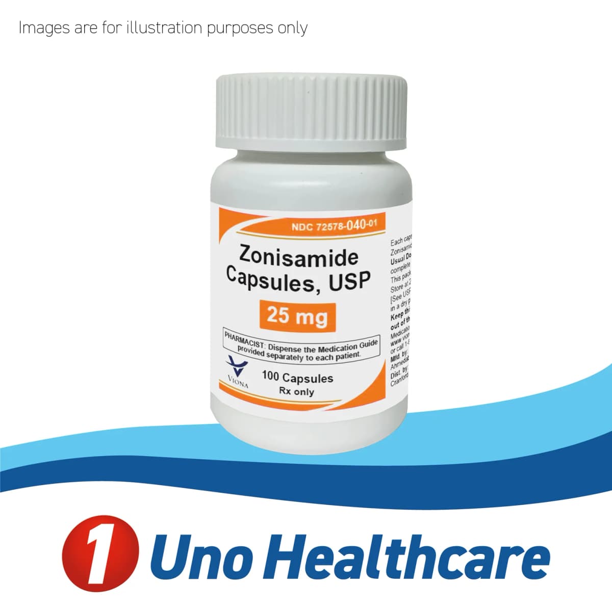 Zonisamide 25mg – Anticonvulsant for Partial Seizures